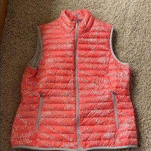 Eddie Bauer Down Vest, size L packable